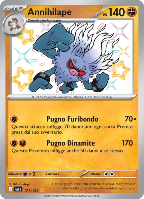 Annihilape [Rage Fist | Dynamite Punch]