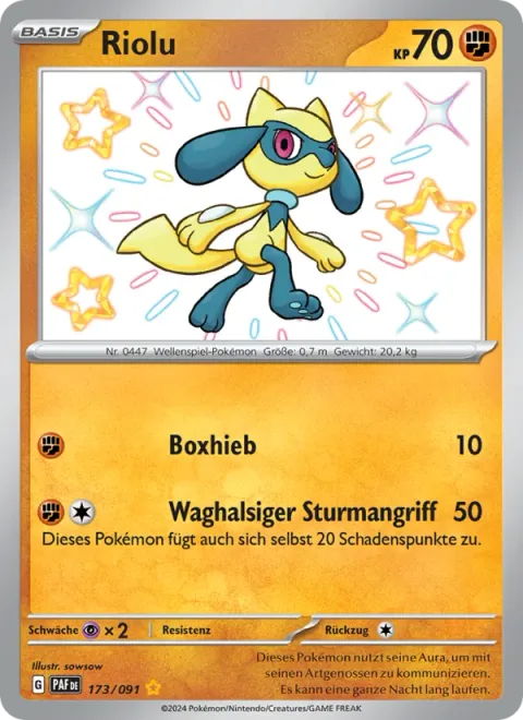 Riolu [Punch | Reckless Charge]