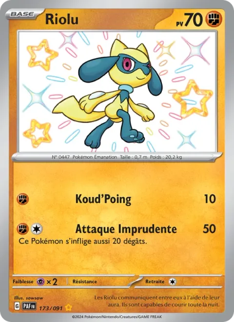 Riolu [Punch | Reckless Charge]