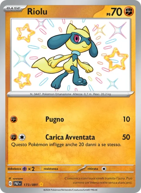 Riolu [Punch | Reckless Charge]