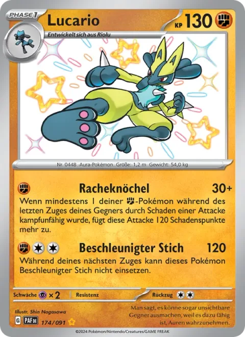 Lucario [Avenging Knuckle | Accelerating Stab]