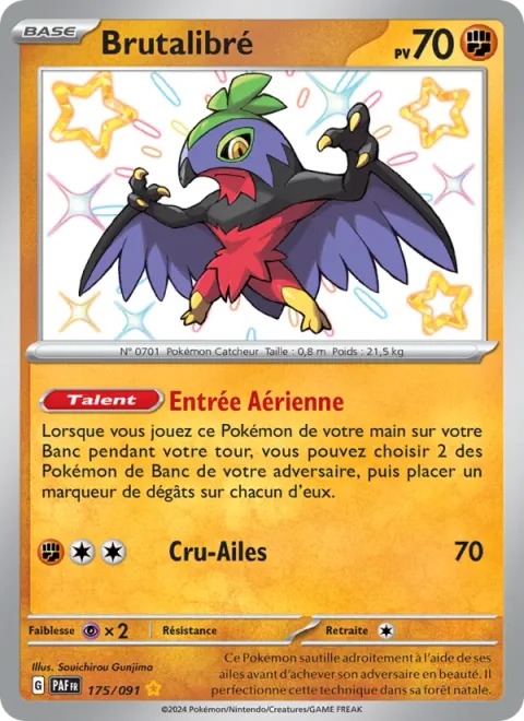 Hawlucha [Flying Entry | Wing Attack]