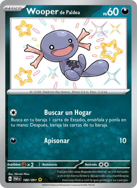 Paldean Wooper [Find a Home | Ram]
