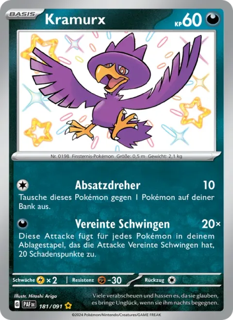 Murkrow [Spin Turn | United Wings]