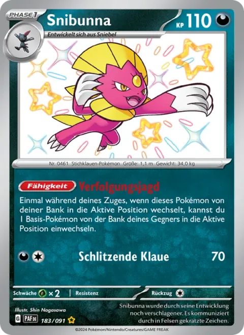 Weavile [Assaulting Hunt | Slashing Claw]