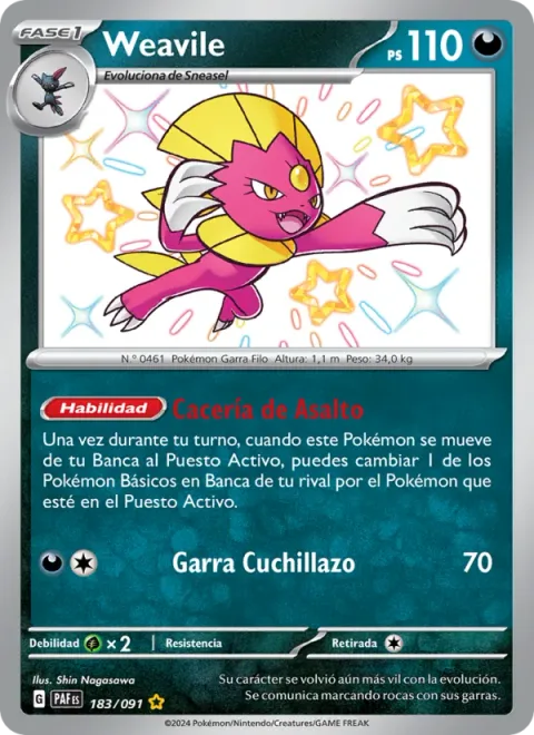 Weavile [Assaulting Hunt | Slashing Claw]