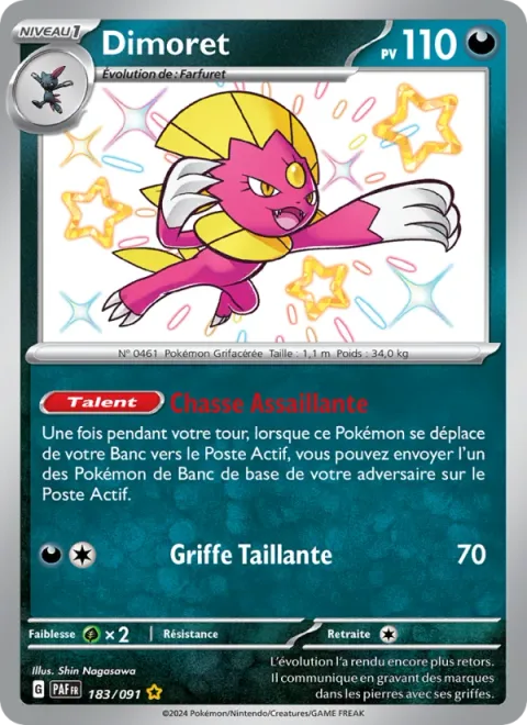 Weavile [Assaulting Hunt | Slashing Claw]