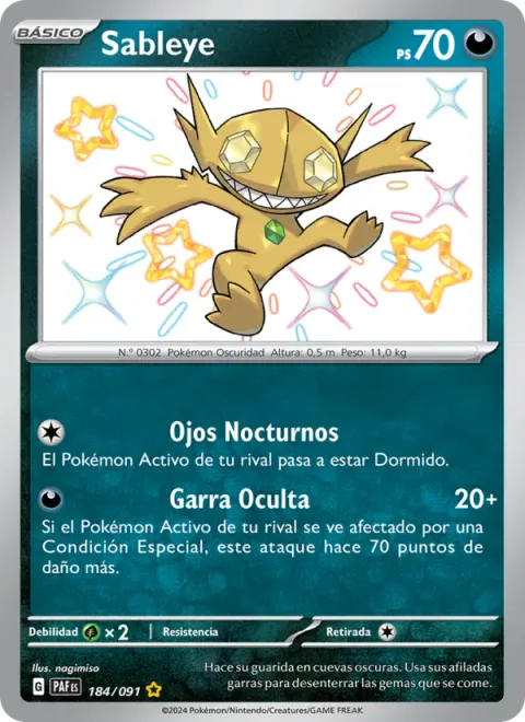 Sableye [Night Eyes | Unseen Claw]