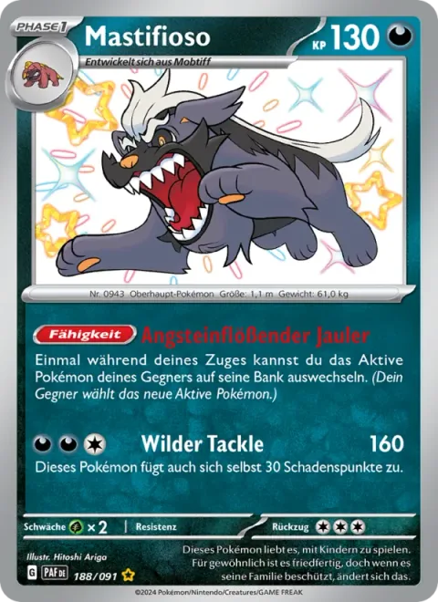 Mabosstiff [Intimidating Howl | Wild Tackle]