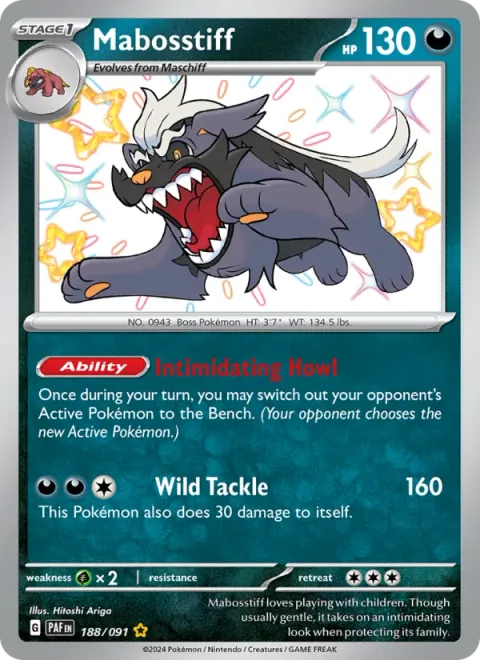 Mabosstiff [Intimidating Howl | Wild Tackle]