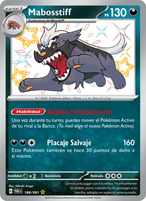 Mabosstiff [Intimidating Howl | Wild Tackle]