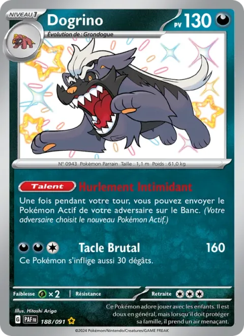 Mabosstiff [Intimidating Howl | Wild Tackle]