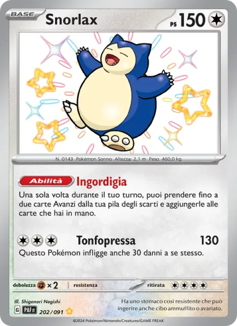 Snorlax [Voraciousness | Thudding Press]