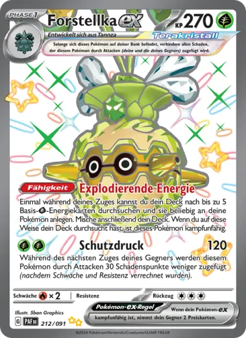 Forretress ex [Exploding Energy | Guard Press]