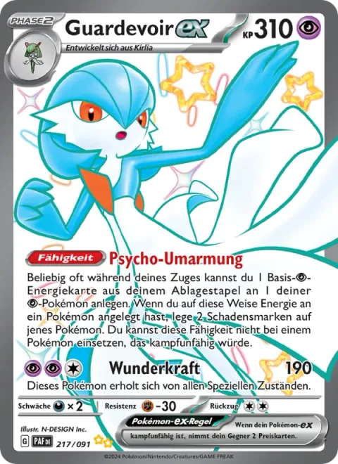 Gardevoir ex [Psychic Embrace | Miracle Force]