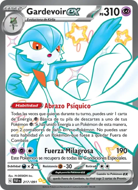 Gardevoir ex [Psychic Embrace | Miracle Force]