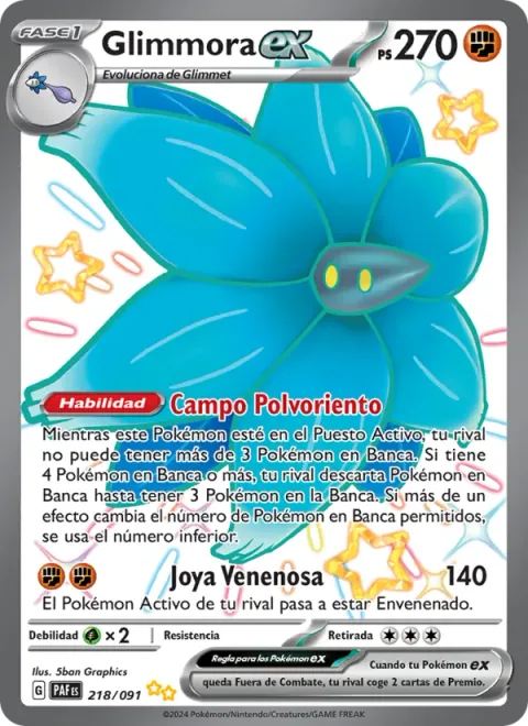Glimmora ex [Dust Field | Poisonous Gem]