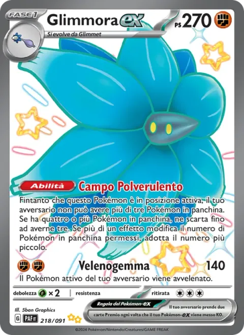 Glimmora ex [Dust Field | Poisonous Gem]