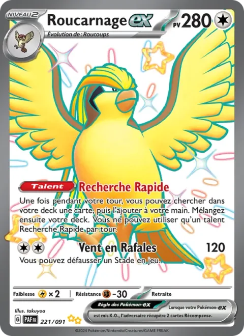 Pidgeot ex [Quick Search | Blustery Wind]