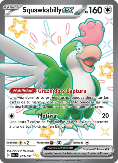 Squawkabilly ex [Squawk and Seize | Motivate]