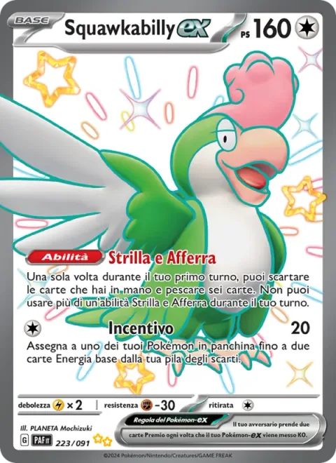 Squawkabilly ex [Squawk and Seize | Motivate]
