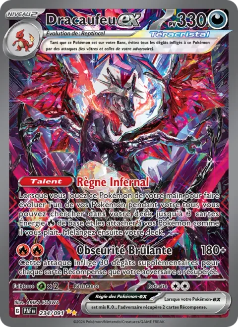 Charizard ex [Infernal Reign | Burning Darkness]