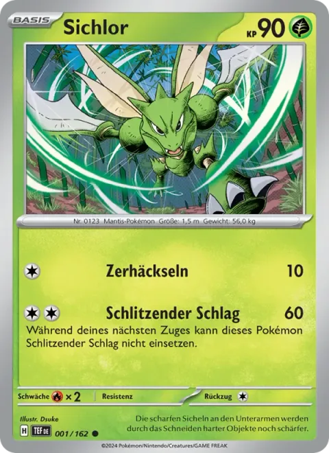 Scyther [Cut Up | Slashing Strike]
