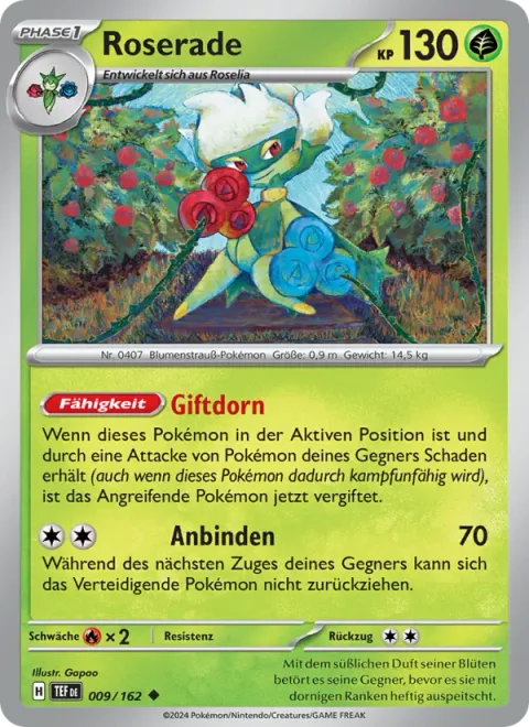 Roserade [Poison Point | Bind Down]