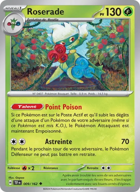 Roserade [Poison Point | Bind Down]