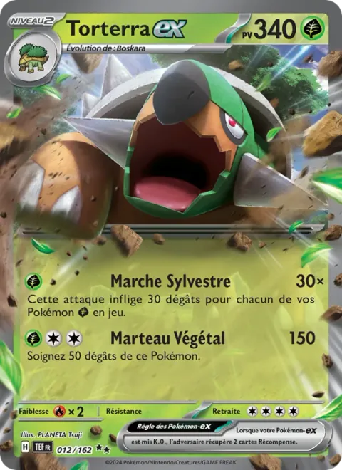 Torterra ex [Forest March | Jungle Hammer]