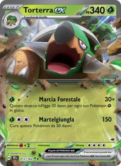 Torterra ex [Forest March | Jungle Hammer]