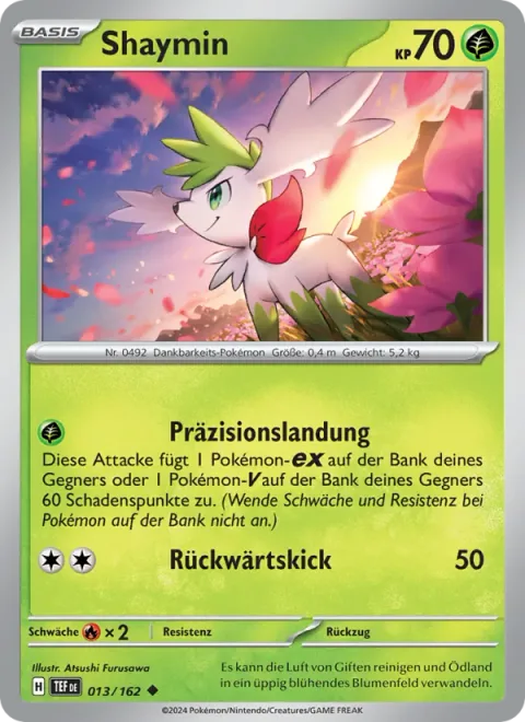 Shaymin [Pinpoint Dive | Rear Kick]