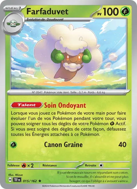 Whimsicott [Wafting Heal | Seed Bomb]