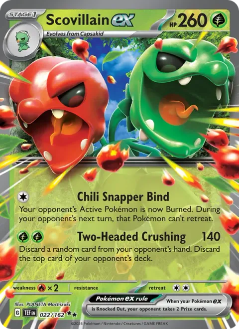 Scovillain ex [Chili Snapper Bind | Two-Headed Crushing]