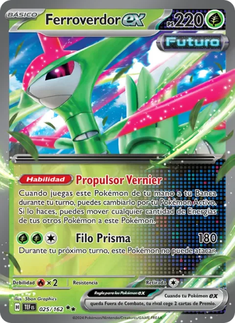 Iron Leaves ex [Rapid Vernier | Prism Edge]
