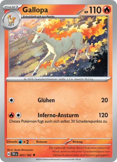 Rapidash [Combustion | Inferno Onrush]