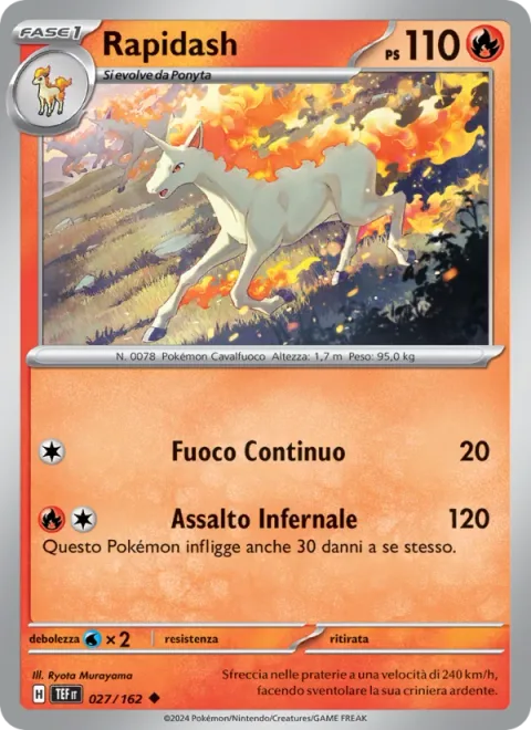 Rapidash [Combustion | Inferno Onrush]