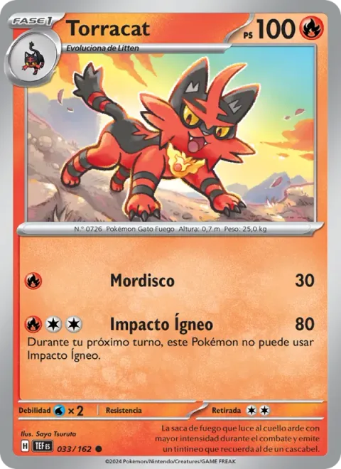 Torracat [Bite | Flare Strike]