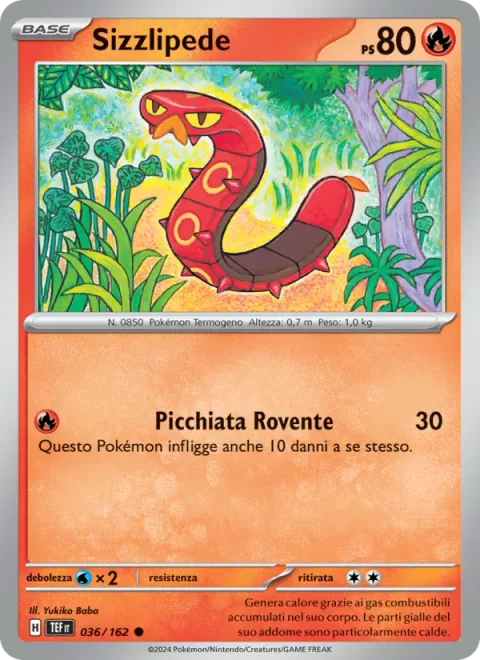 Sizzlipede [Heat Dive]