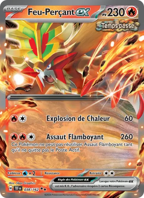 Gouging Fire ex [Heat Blast | Blaze Blitz]