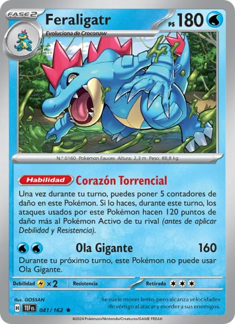 Feraligatr [Torrential Heart | Giant Wave]