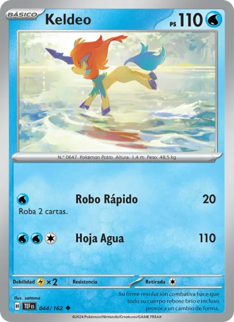 Keldeo [Rapid Draw | Aqua Blade]