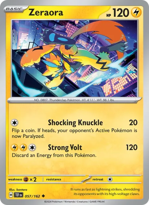 Zeraora [Shocking Knuckle | Strong Volt]