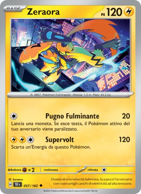 Zeraora [Shocking Knuckle | Strong Volt]
