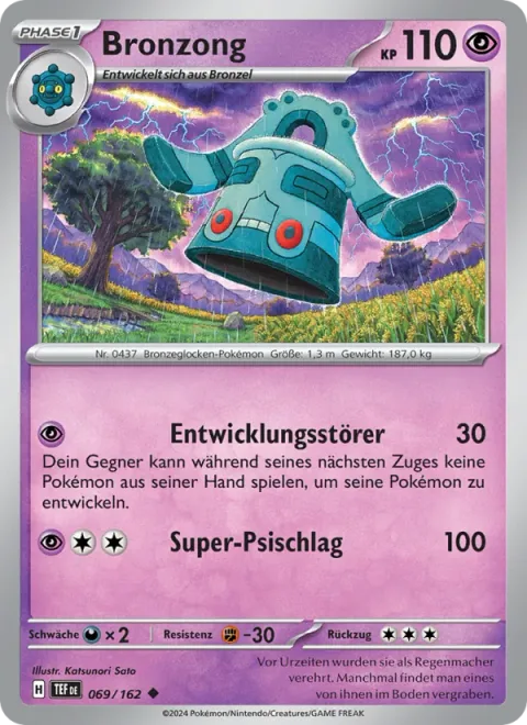 Bronzong [Evolution Jammer | Super Psy Bolt]
