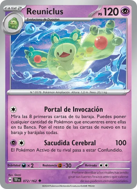 Reuniclus [Summoning Gate | Brain Shake]
