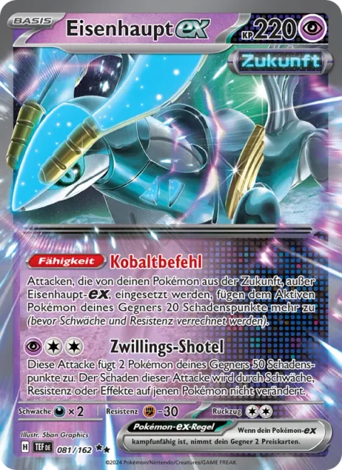 Iron Crown ex [Cobalt Command | Twin Shotels]
