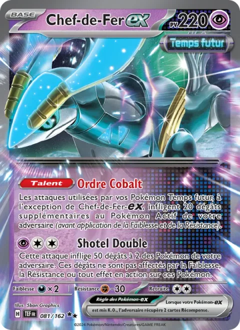 Iron Crown ex [Cobalt Command | Twin Shotels]