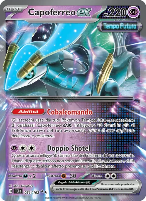 Iron Crown ex [Cobalt Command | Twin Shotels]