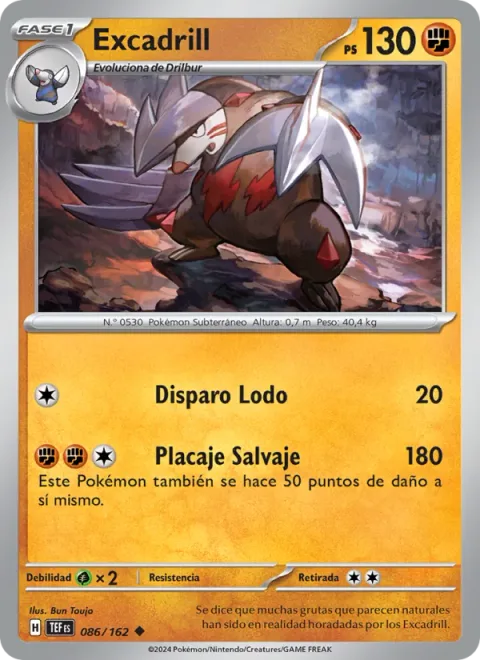 Excadrill [Mud Shot | Wild Tackle]